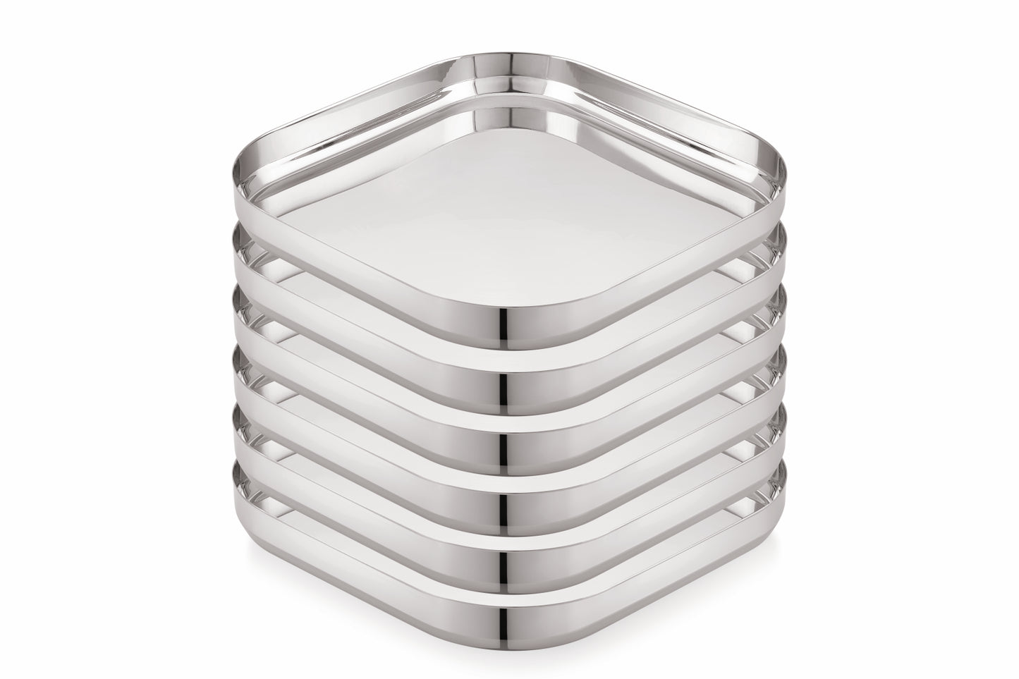 Deep Square Plates | Pack of 4 & 6