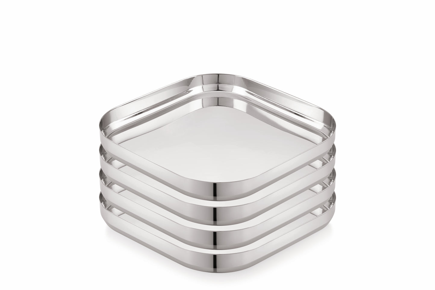 Deep Square Plates | Pack of 4 & 6