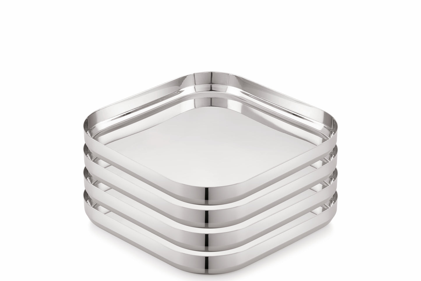 Deep Square Plates | Pack of 4 & 6