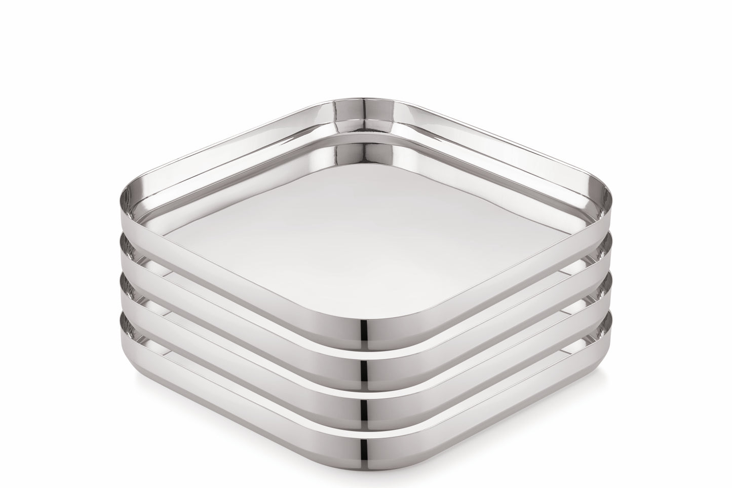 Deep Square Plates | Pack of 4 & 6