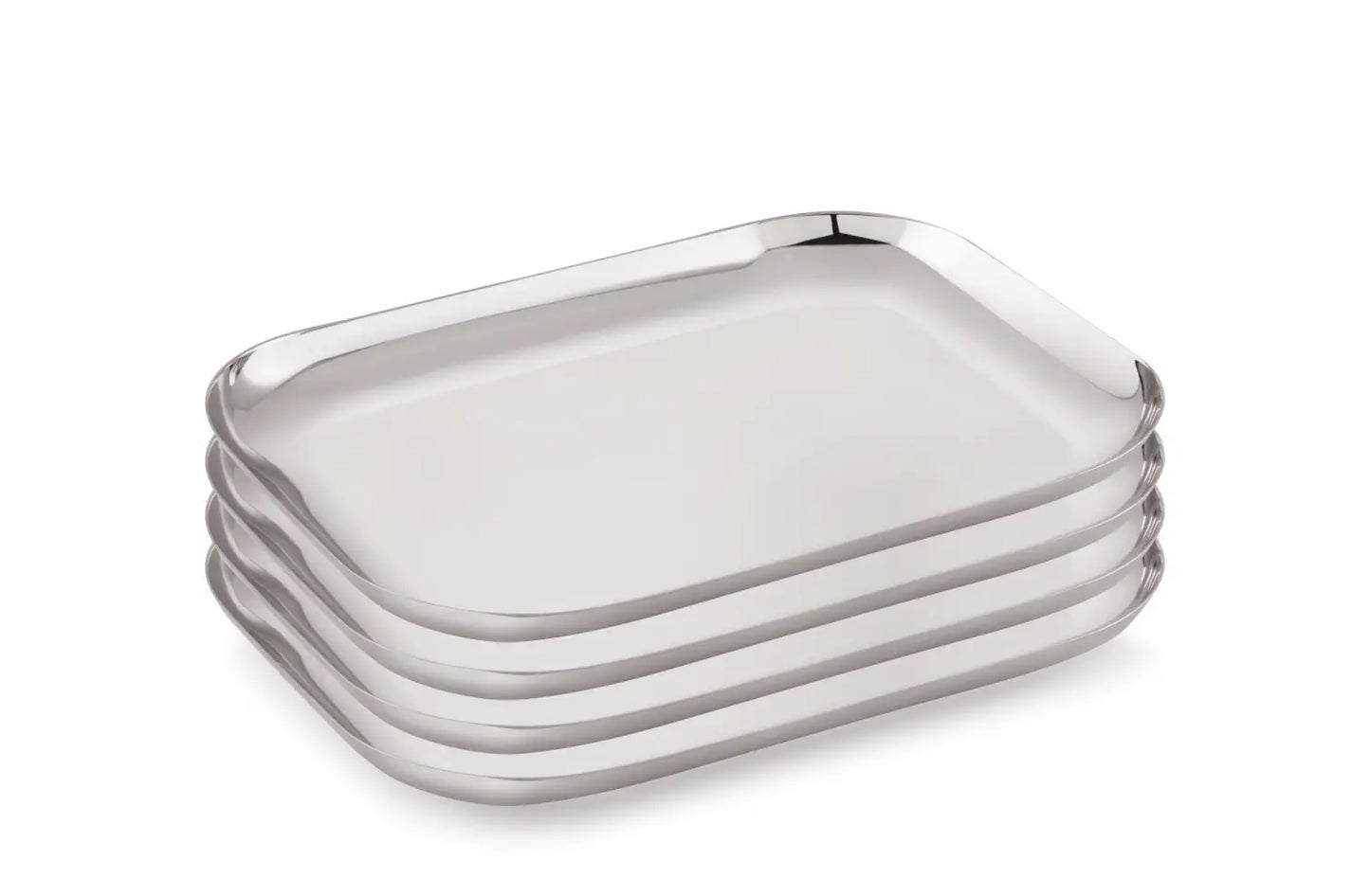 Rectangle / Tray Plates | Pack of 4 & 6