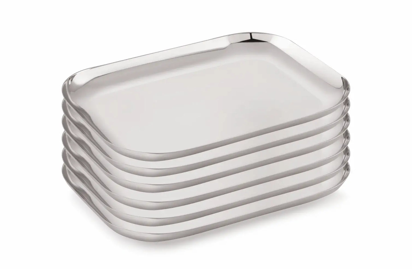 Rectangle / Tray Plates | Pack of 4 & 6