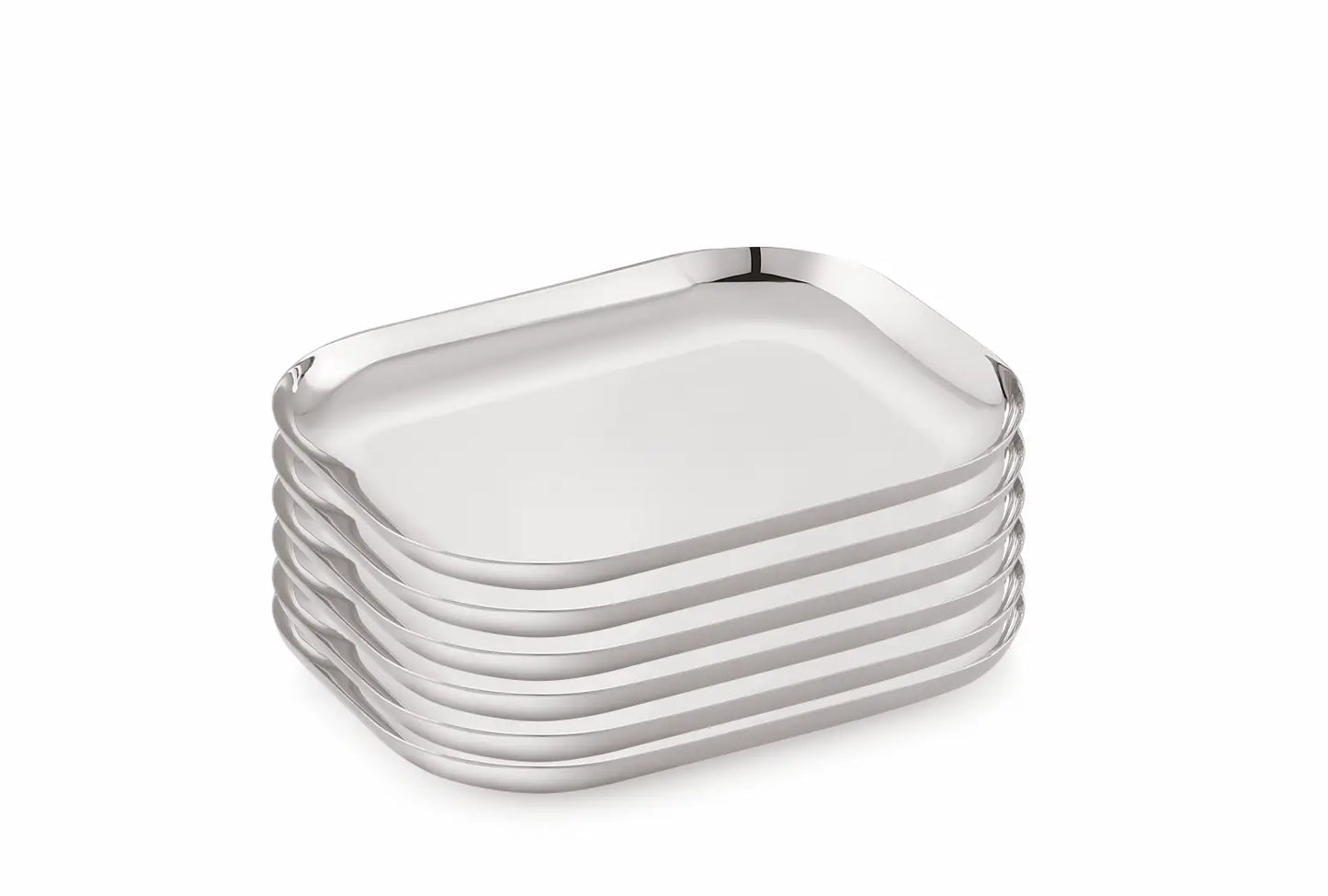 Rectangle / Tray Plates | Pack of 4 & 6