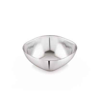 Stainless Steel Square Deep Bowls (Vatis) | Pack of 6