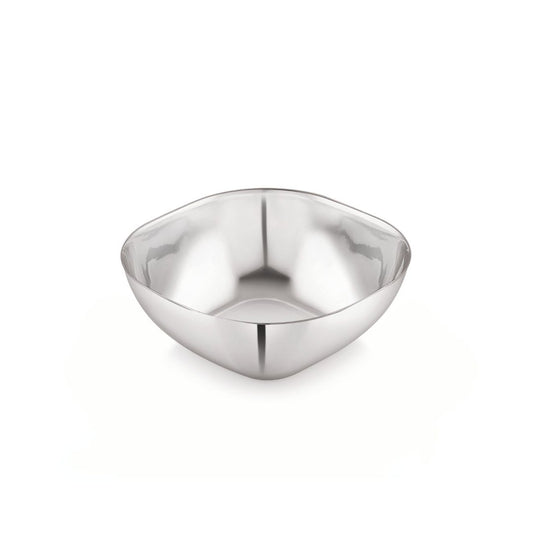 Stainless Steel Square Deep Bowls (Vatis) | Pack of 6