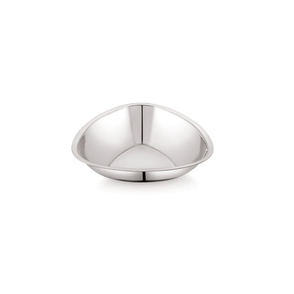 Stainless Steel Triangle Bowls (Vatis) | Pack of 6