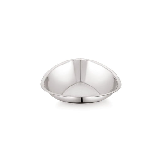 Stainless Steel Triangle Bowls (Vatis) | Pack of 6