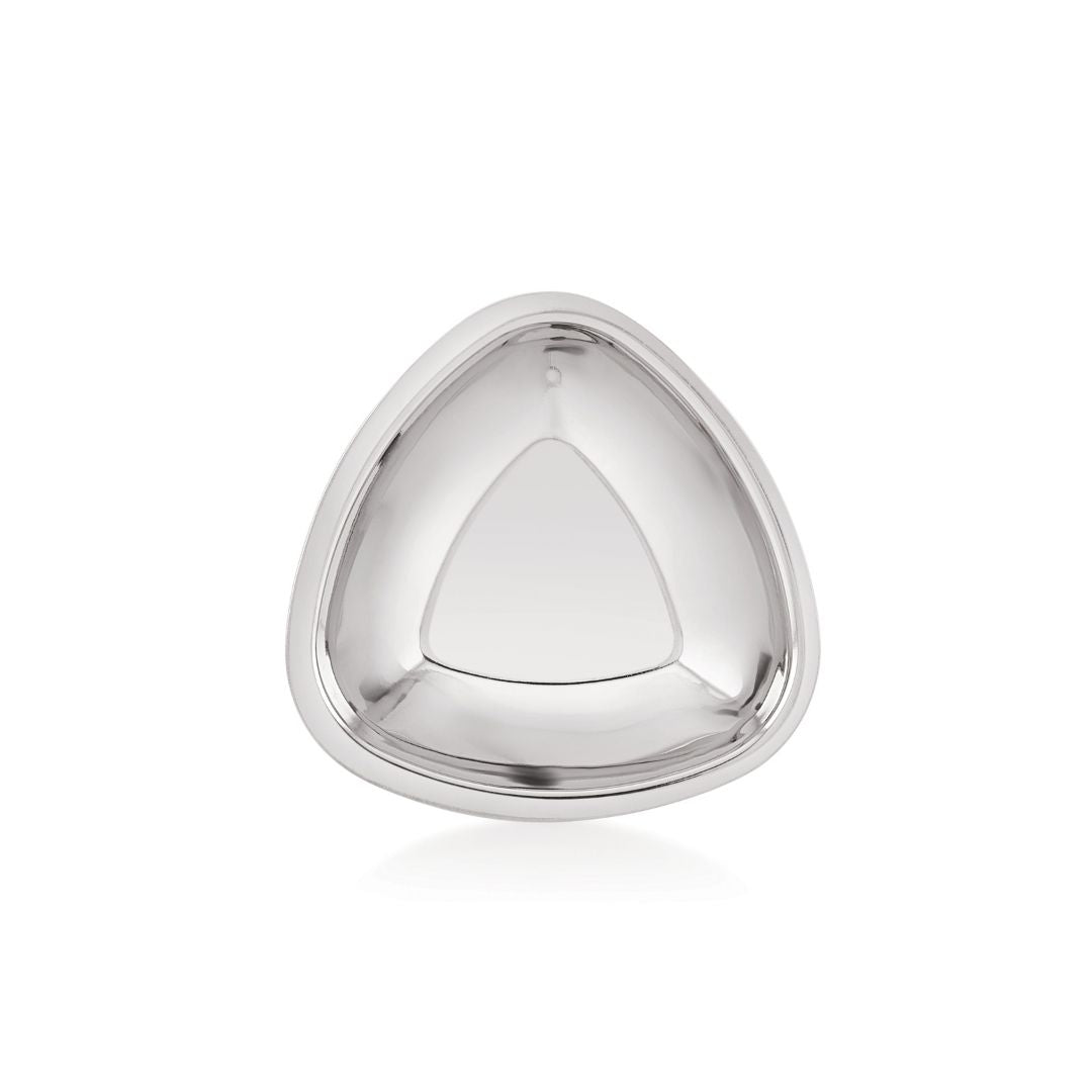 Stainless Steel Triangle Bowls (Vatis) | Pack of 6