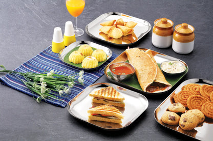 Square Plates | Pack of 4 & 6