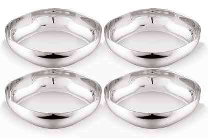 Snack / Chaat Plates | Pack of 4 & 6