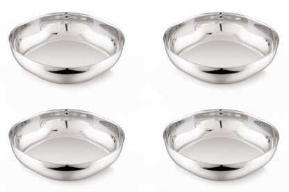 Snack / Chaat Plates | Pack of 4 & 6