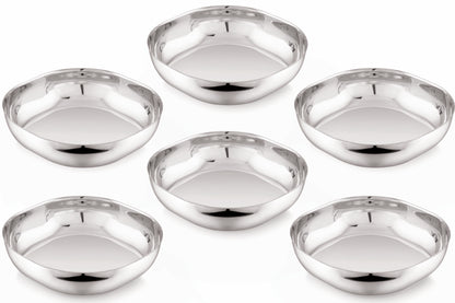 Snack / Chaat Plates | Pack of 4 & 6