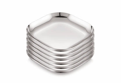 Square Plates | Pack of 4 & 6