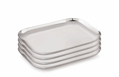 Rectangle / Tray Plates | Pack of 4 & 6