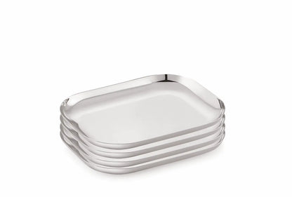Rectangle / Tray Plates | Pack of 4 & 6